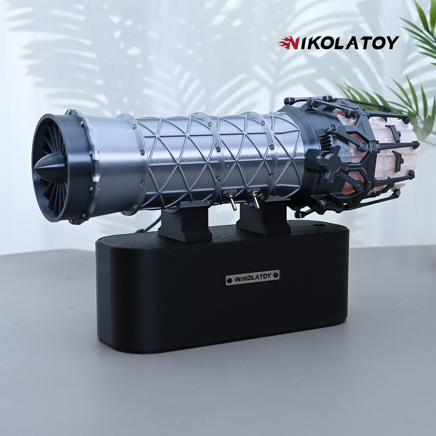 Office Tech For Men - NIKOLATOY Turbofan-motormodel Vector Nozzle Turbine Spray