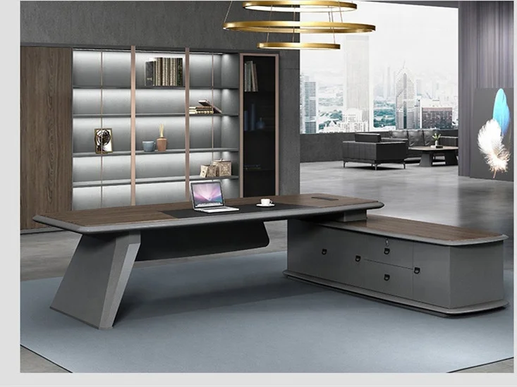 Office Tech Design - 2026 High-Tech Luxe Executive Bureau 2400mm/2800mm