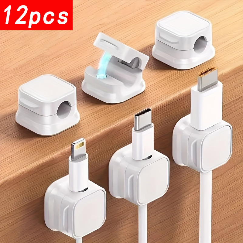 Office Tech Typing - 12-pack kabelmanagementclips – De ultieme kabelorganizer