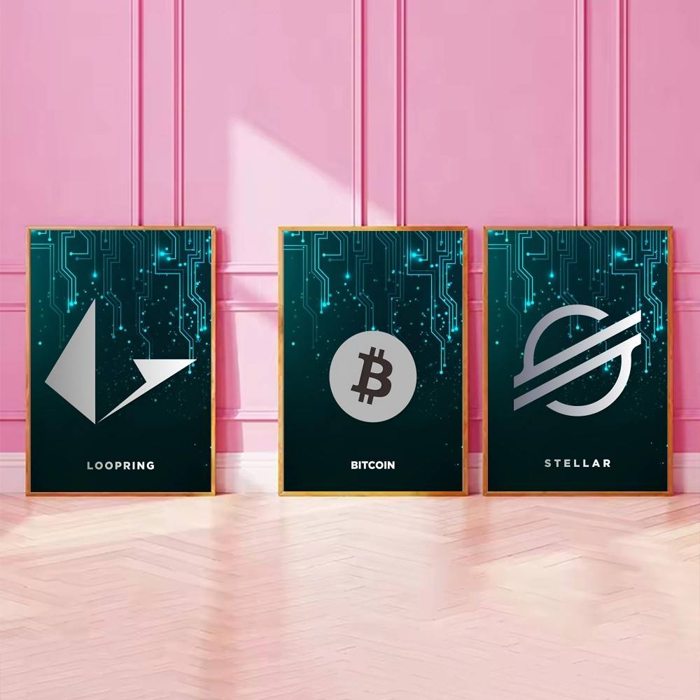 Tech Circuit Crypto Symbol Pos - The Office Tech recensie en prijs