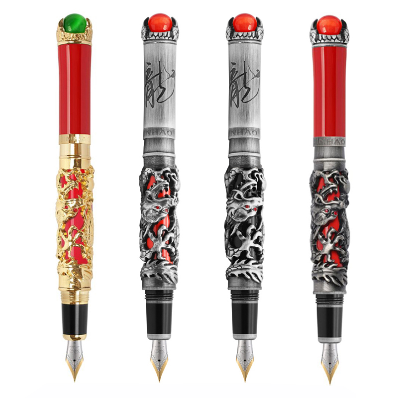 Nieuwe Jinhao Dragon King Vulp - Office Tech Typing recensie en prijs
