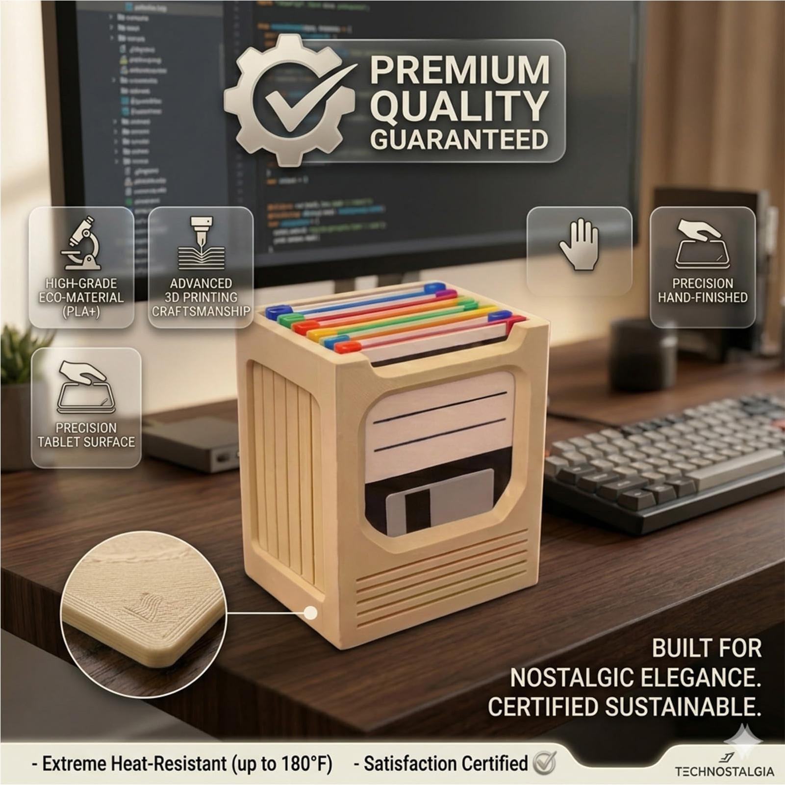 Retro Tech Coaster Holder Set  - The Office Tech recensie en prijs