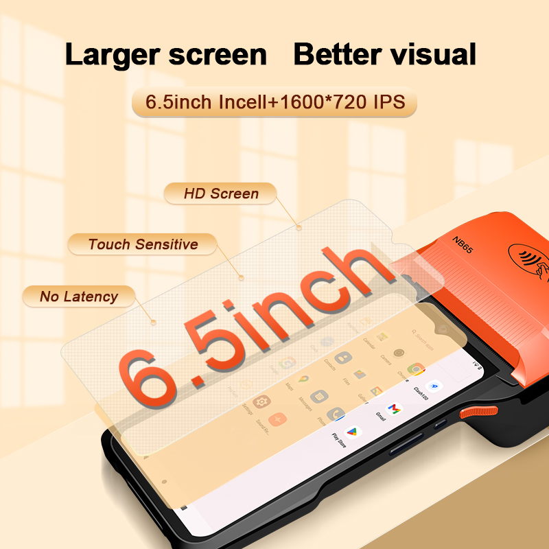 6,5 inch Android 14 Mobiele PO - Pos Terminal Android recensie en prijs