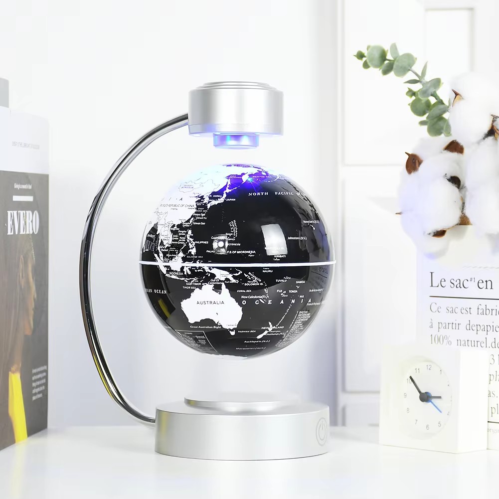 Magnetische zweefglobe met LED - The Office Tech recensie en prijs