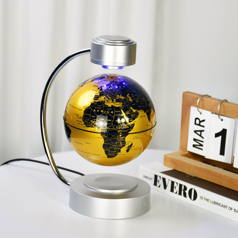 Magnetische zweefglobe met LED - The Office Tech recensie en prijs