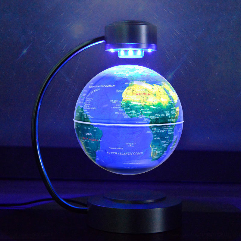 Magnetische zweefglobe met LED - The Office Tech recensie en prijs
